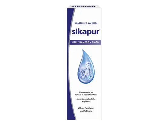 Entdecken Sie das sikapur® Vital Shampoo für dickere Haare mit Glanz und Vitalität. Entdecken Sie das sikapur® Vital Shampoo für dickere Haare mit Glanz und Vitalität.